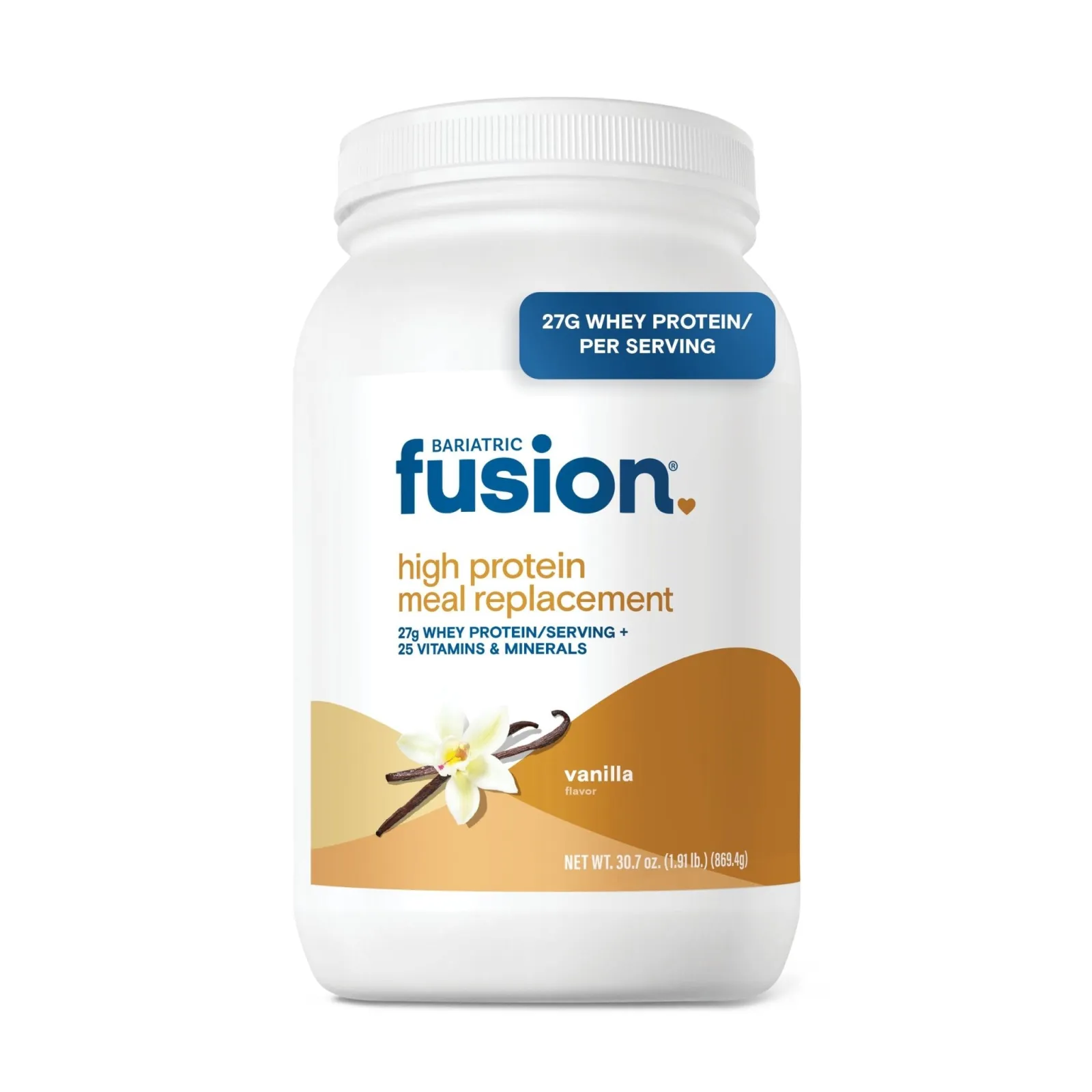 High Protein Meal Replacement Powder (Vanilla) x21 Servings - Bariatric Fusion - Bariatric Fusion