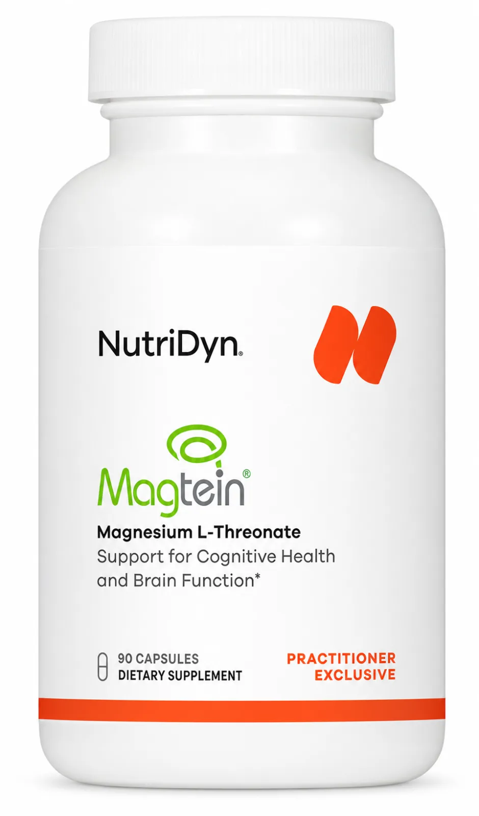 Magtein (Magnesium L-Threonate) x90 Caps - NutriDyn - NutriDyn