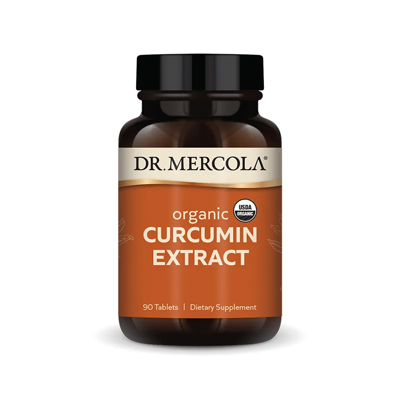 Organic Curcumin Extract x90 Tablets - Dr. Mercola - Dr. Mercola