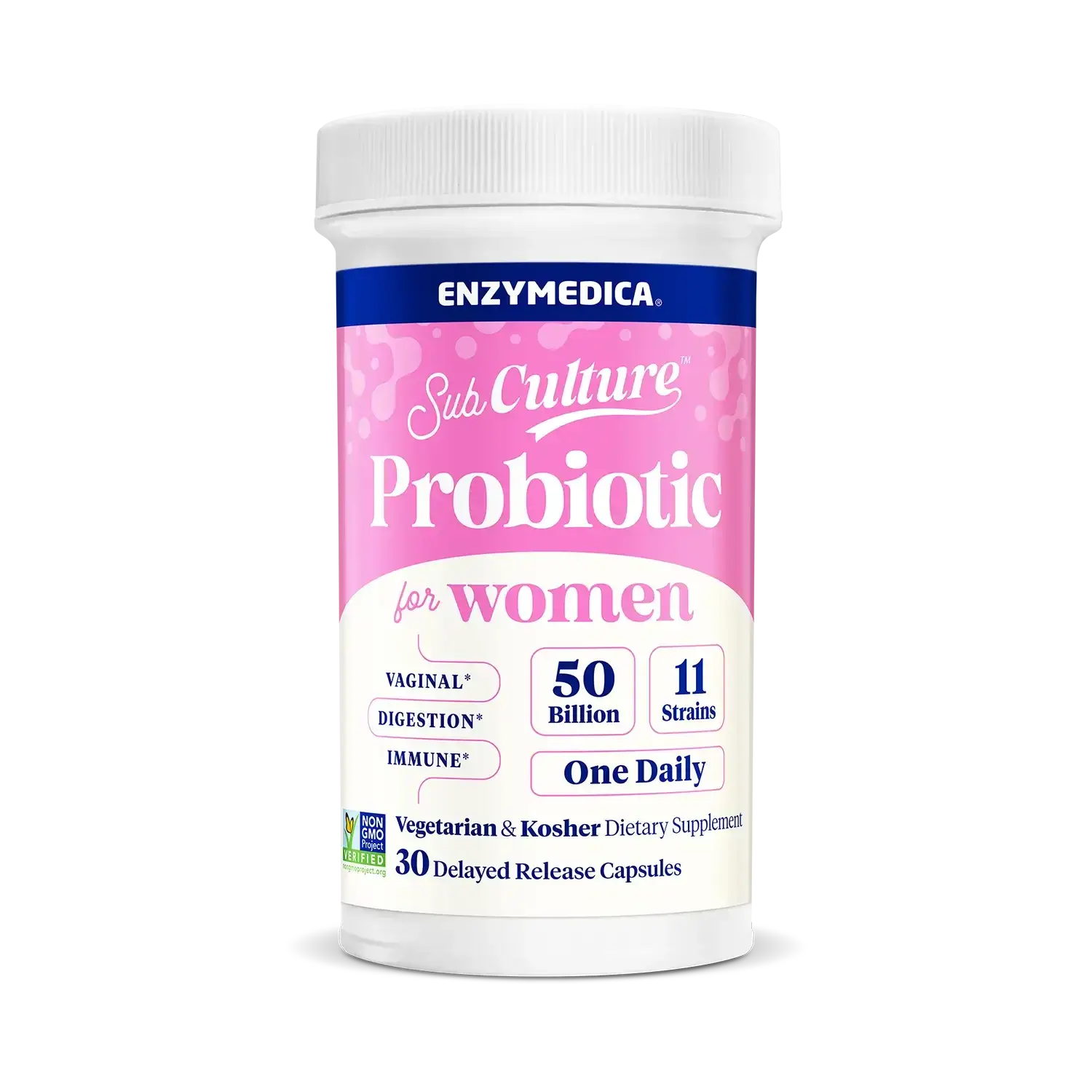 SubCulture Probiotic for Women 50 Billion x30 Caps - Enzymedica - Enzymedica