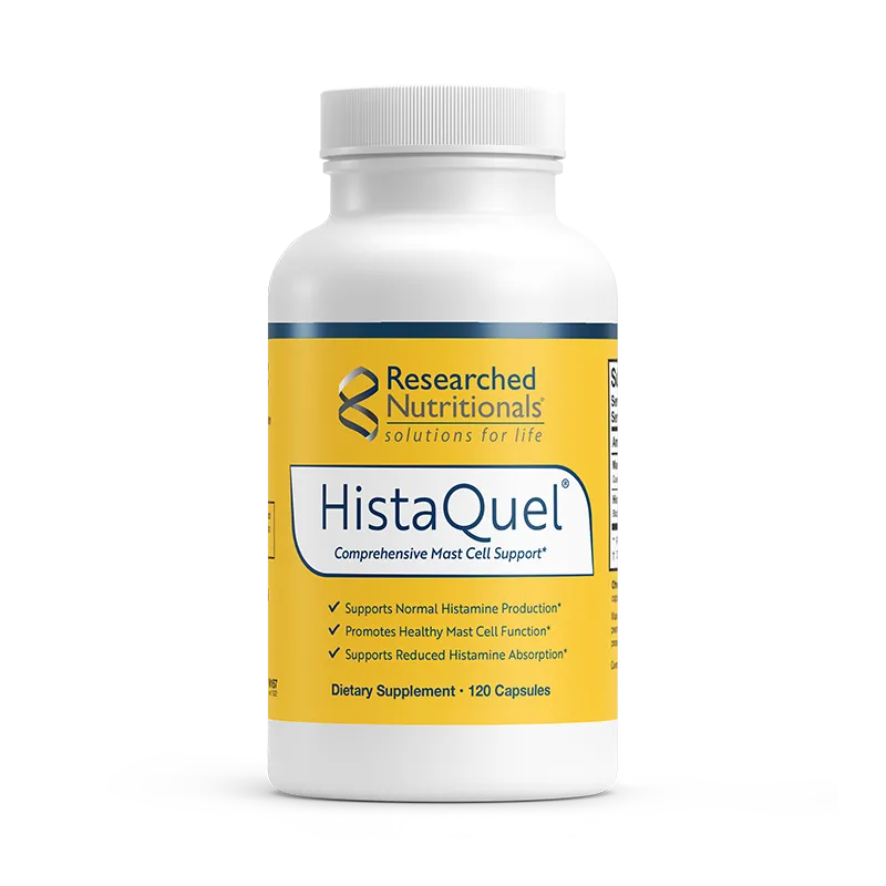 HistaQuel (Histamine Production Support) x120 Caps - Researched Nutritionals - Researched Nutritionals