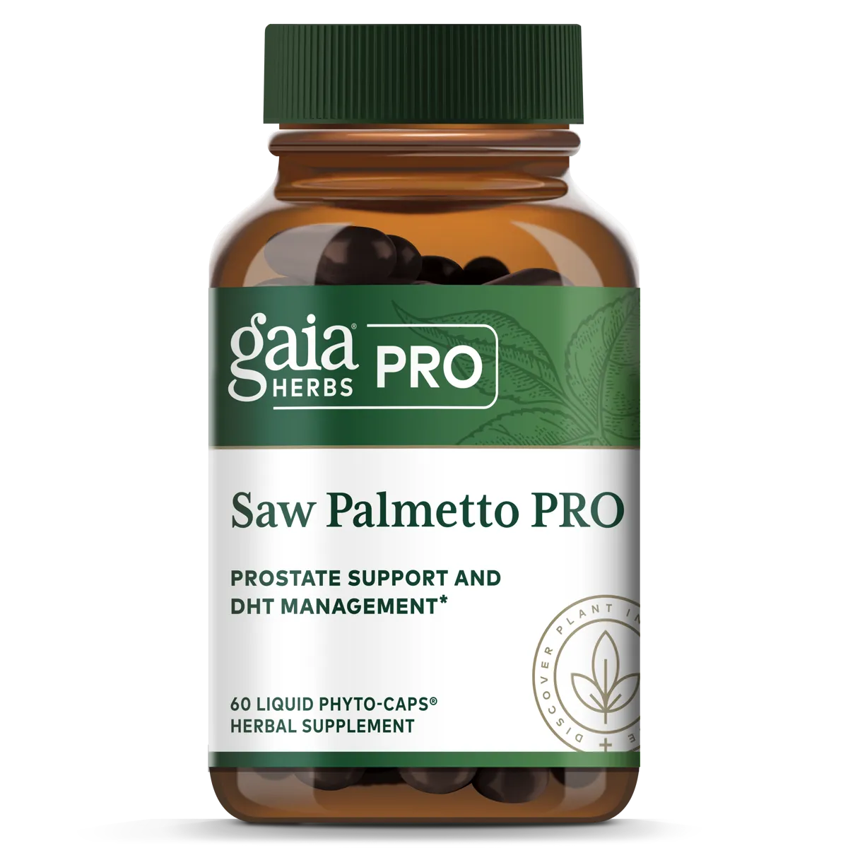 Saw Palmetto PRO x60 Capsules - Gaia Herbs Pro - Gaia Herbs Pro