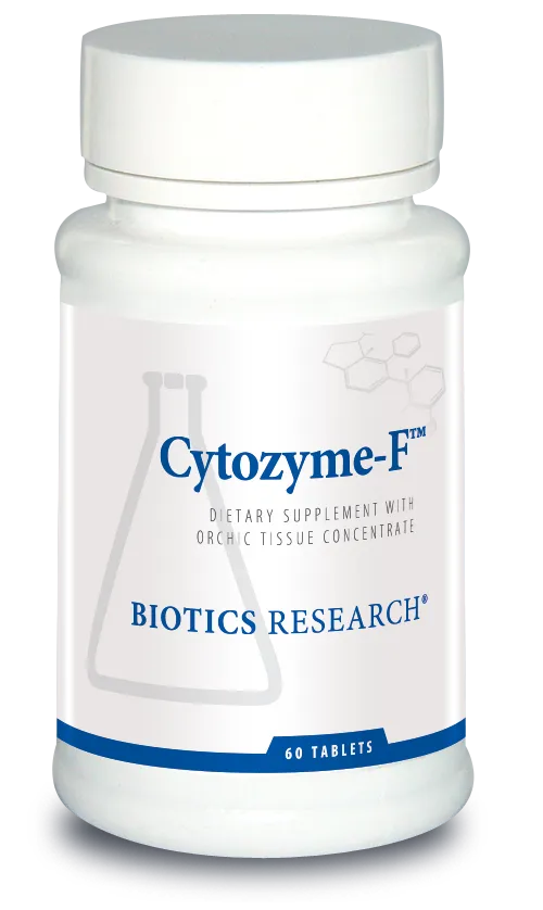 Cytozyme-F x60 Tablets - Biotics Research - Biotics Research