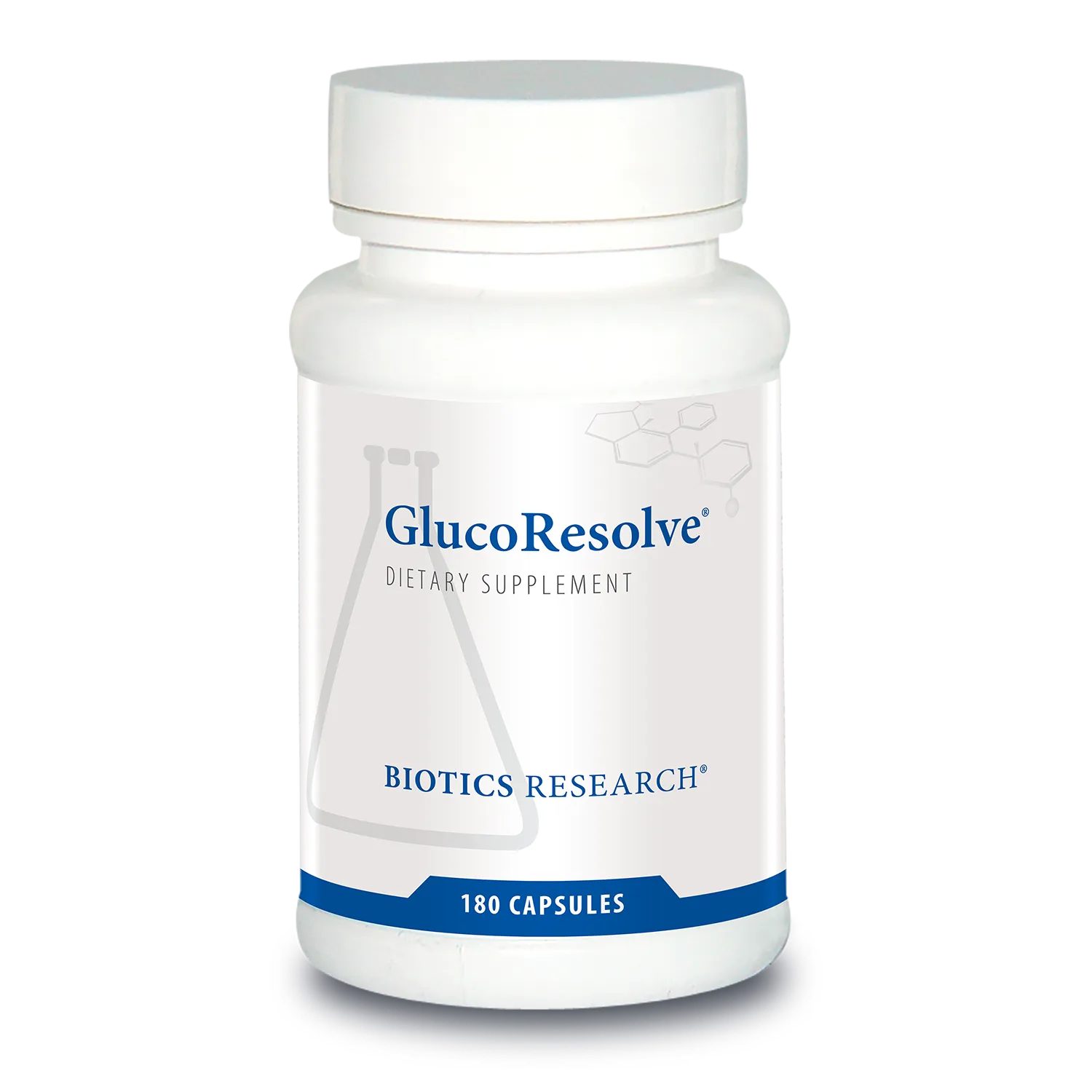 GlucoResolve x180 Capsules - Biotics Research - Biotics Research