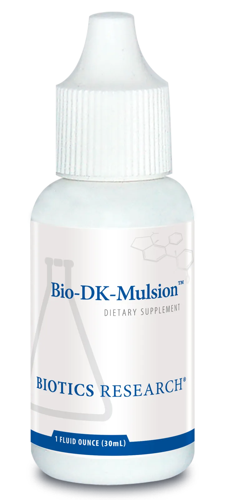 Bio-DK-Mulsion (Liquid) x125 Servings, 1 fl oz (30 mL) - Biotics Research - Biotics Research