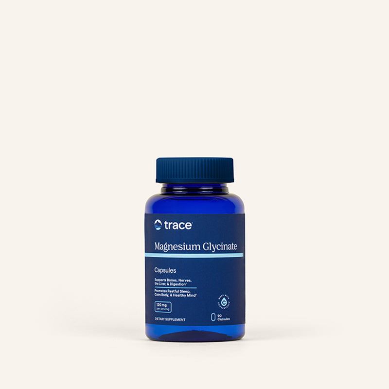 Magnesium Glycinate x90 Capsules - Trace Minerals - Trace Minerals