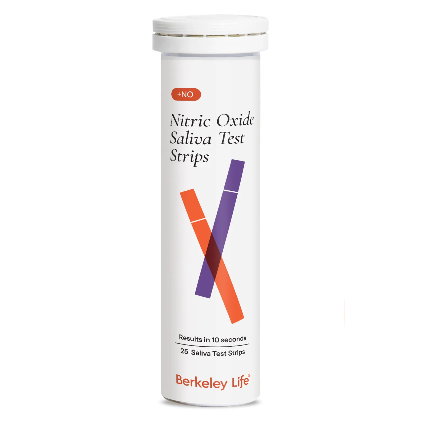 Nitric Oxide Saliva Test Strips x25 Strips - Berkeley Life - Berkeley Life