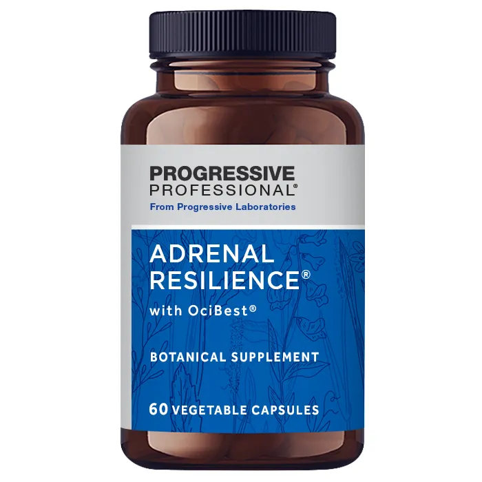 Adrenal Resilience with OciBest x60 Capsules - Progressive Laboratories - Progressive Laboratories