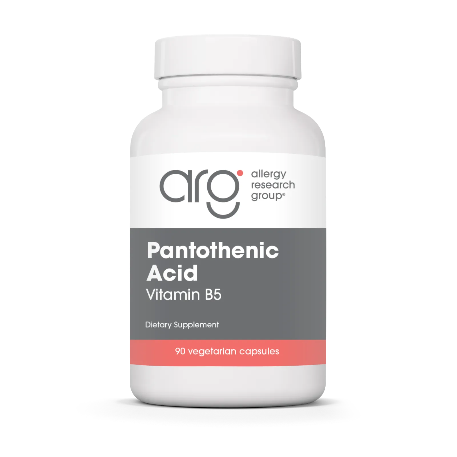 Pantothenic Acid (Vitamin B5) 500mg x90 Capsules - Allergy Research Group - Allergy Research Group
