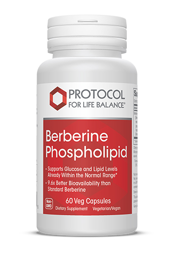 Berberine Phospholipid x60 Capsules - Protocol For Life Balance - Protocol For Life Balance