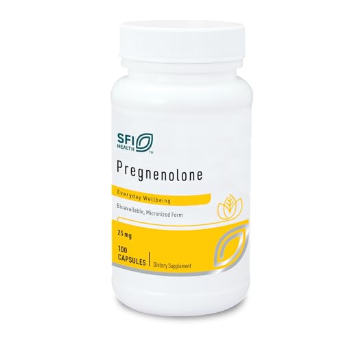 Pregnenolone 25mg x100 Capsules - SFI Health - SFI Health