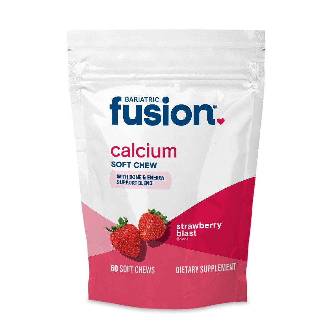 Calcium Citrate Soft Chew Strawberry Blast x60 Chews - Bariatric Fusion - Bariatric Fusion
