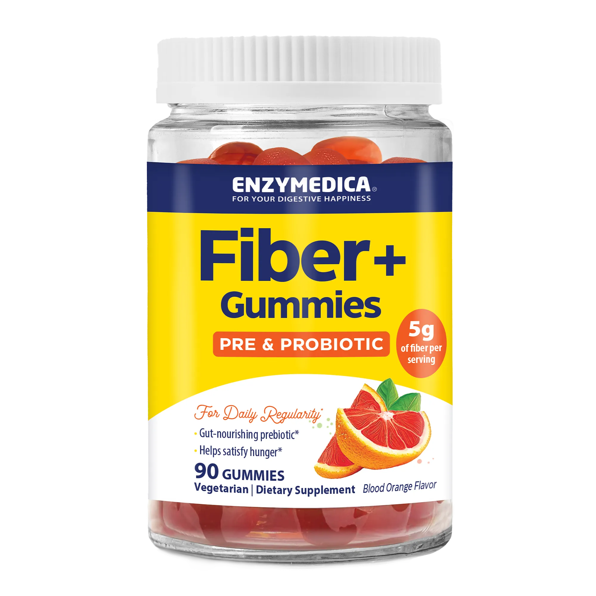 Fiber+ Gummies x90 Gummies - Enzymedica - Enzymedica