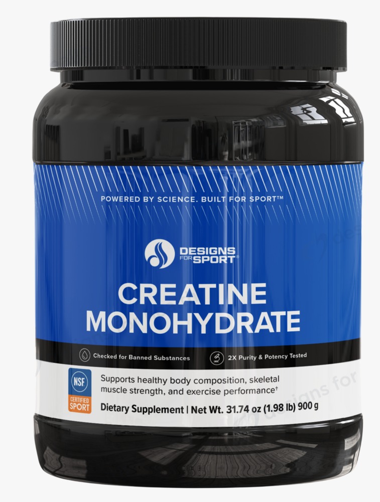 Creatine Monohydrate 900g Powder - Designs for Sport - Designs for Sport