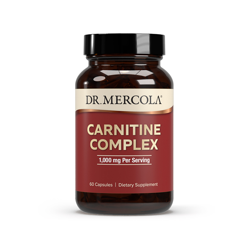 Carnitine Complex 1000mg x60 Caps - Dr. Mercola - Dr. Mercola