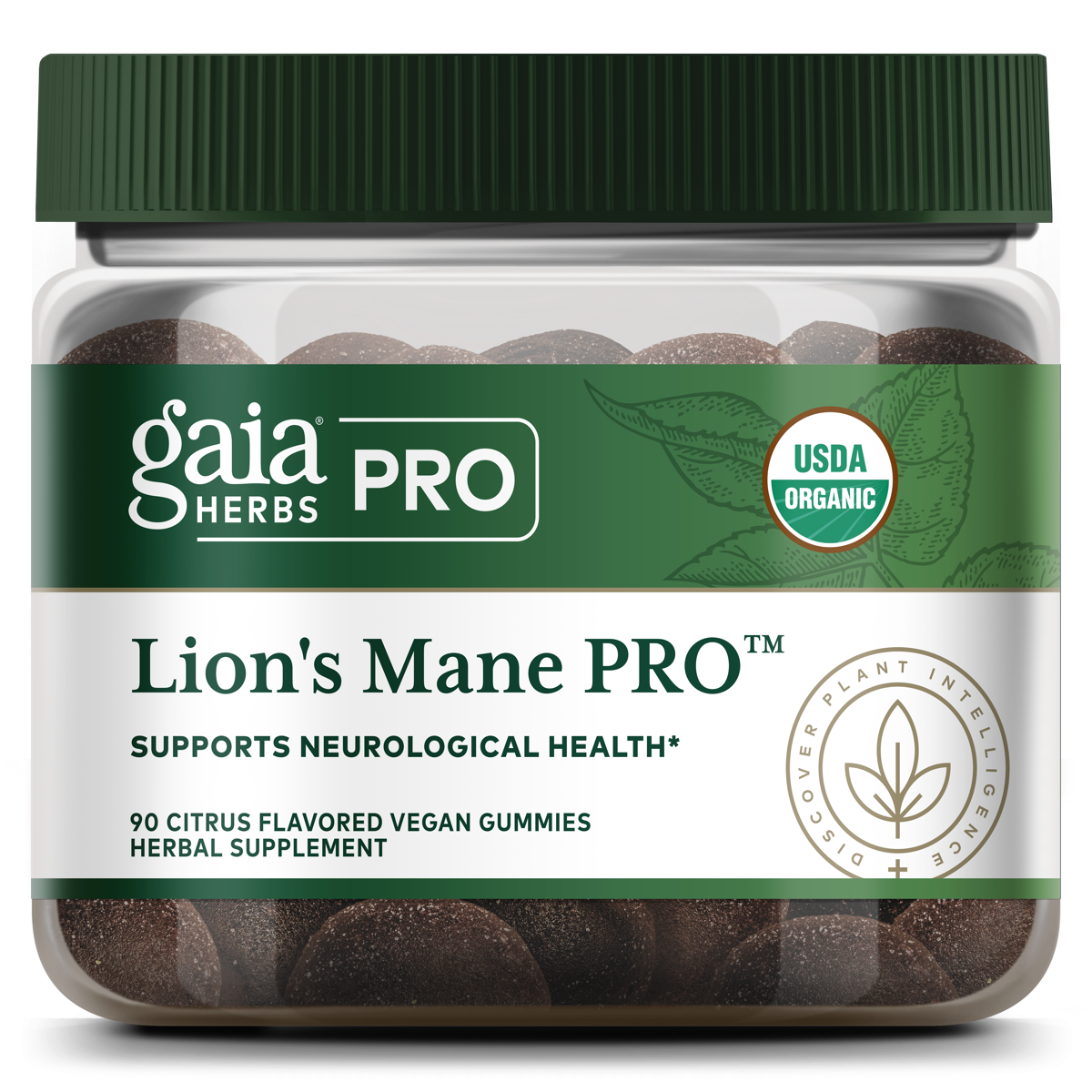 Lion's Mane PRO Citrus x90 Gomitas - Gaia Herbs PRO - Gaia Herbs Pro