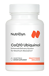 CoQ10 Ubiquinol 100mg x30 Softgels - NutriDyn - NutriDyn