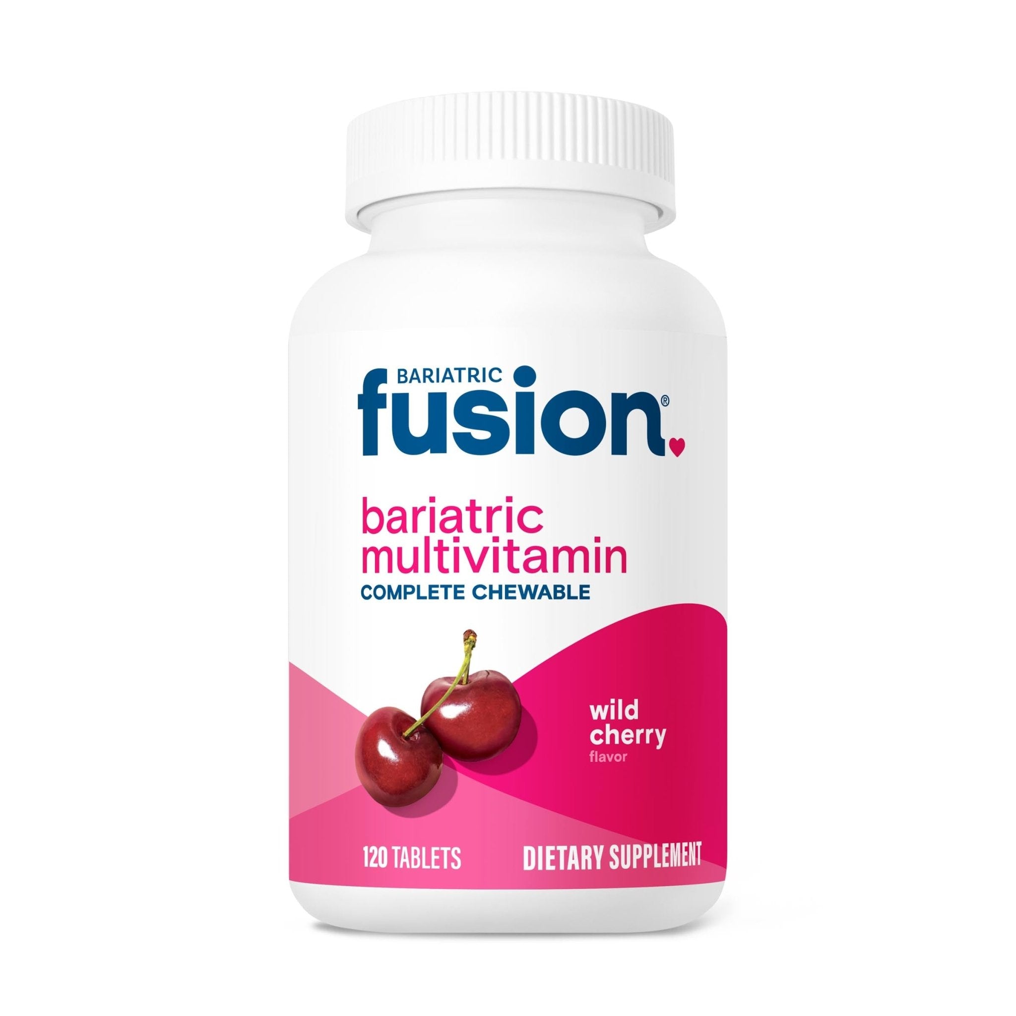 Multivitamin Complete Chewable Wild Cherry x120 Tabs - Bariatric Fusion - Bariatric Fusion