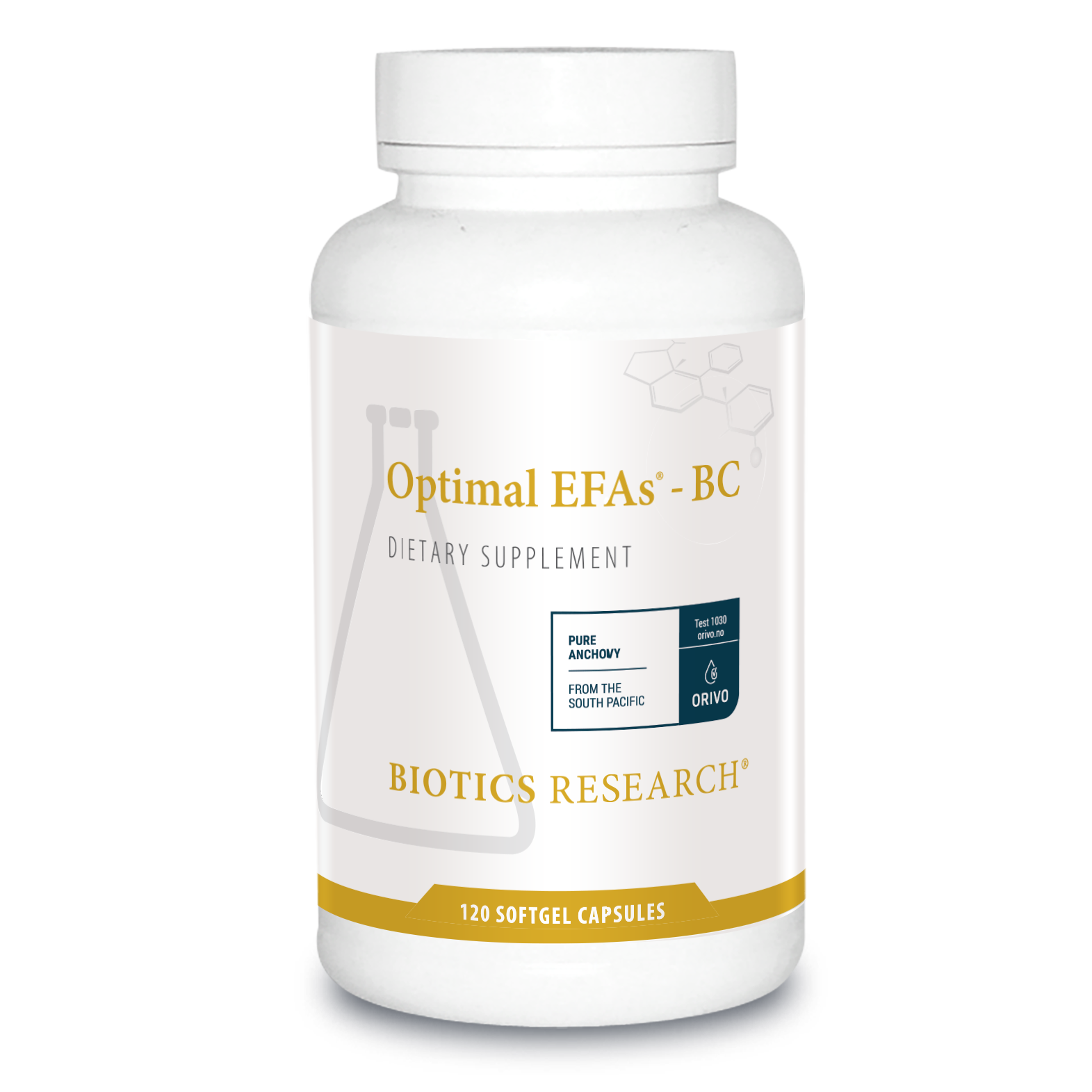 Optimal EFAs-BC x120 Softgels - Biotics Research - Biotics Research
