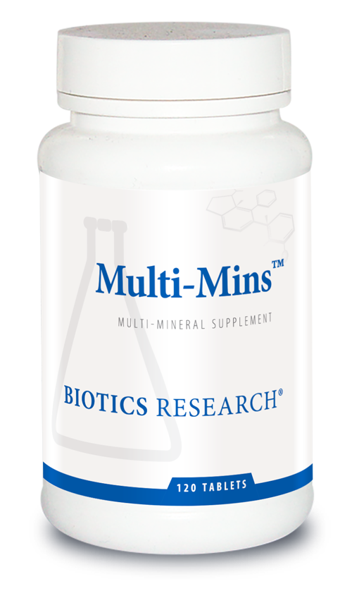 Multi-Mins Multi-Mineral x120 Tabs - Biotics Research - Biotics Research