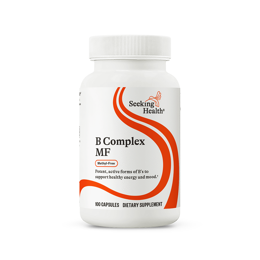 B Complex MF x100 Caps - Seeking Health - Seeking Health