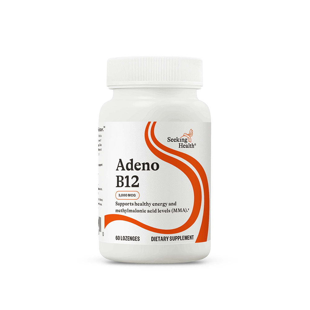 Adeno B12 3000mcg x60 Lozenges - Seeking Health - Seeking Health