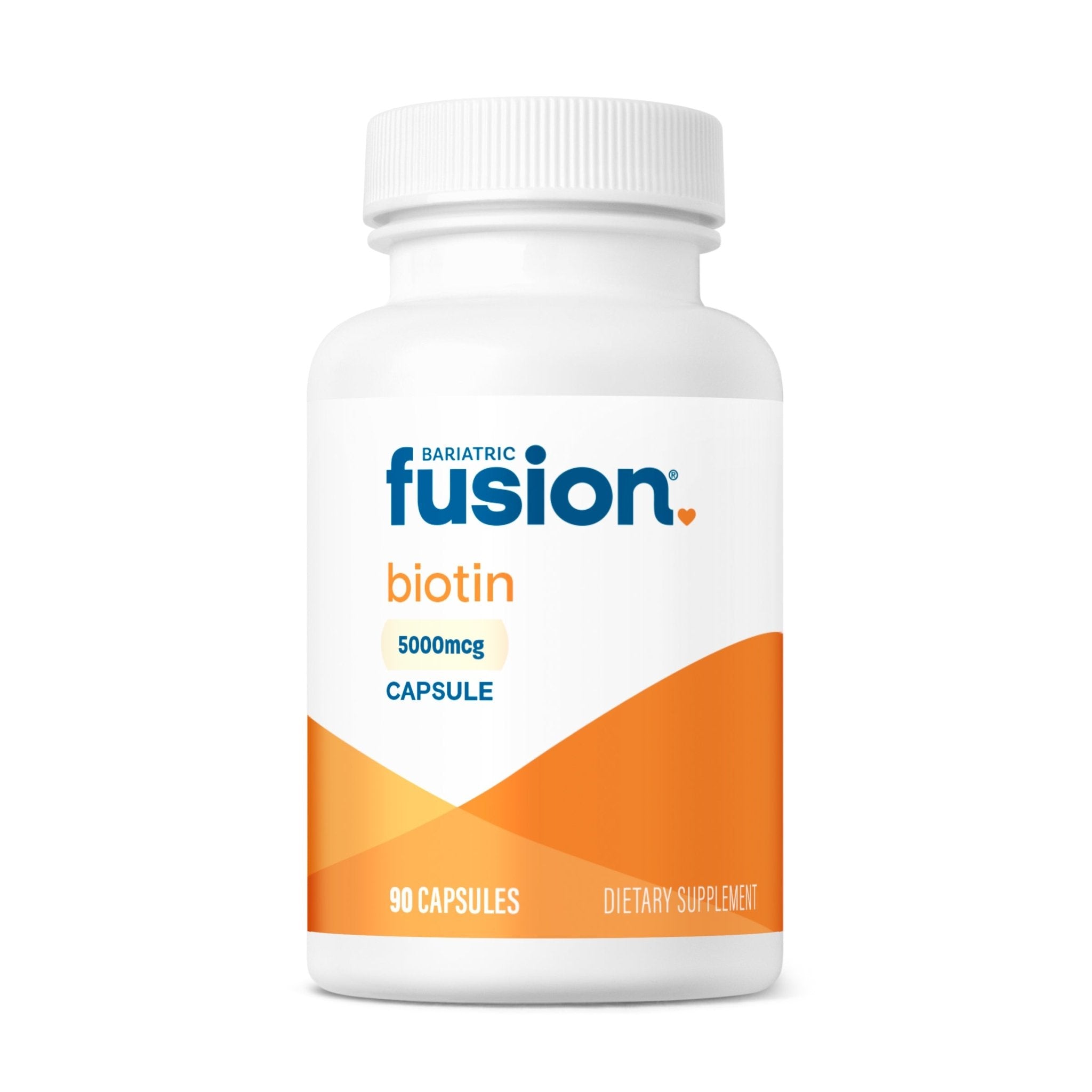 Biotin 5000mcg x90 Caps - Bariatric Fusion - Bariatric Fusion